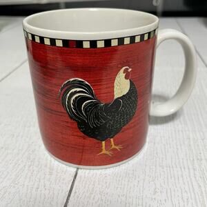 Vintage Warren Kimble Rooster Mug